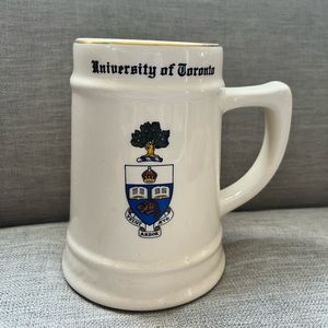 Vintage University of Toronto beer stein mug